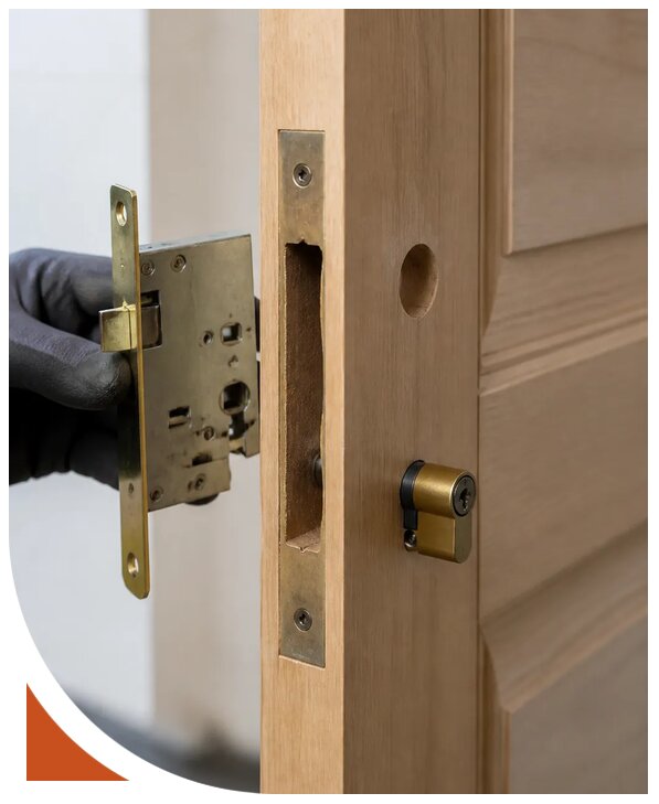 Ремонт замка деревянной двери в Нижнеудинске от 2034 р. | Разлок-Нжк